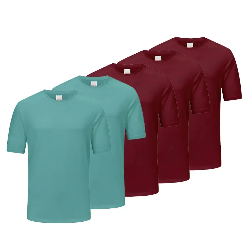 5 Pack Performance Short Sleeve T-shirts