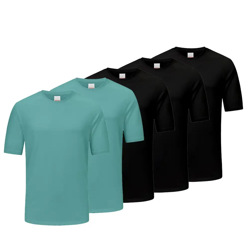 5 Pack Performance Short Sleeve T-shirts