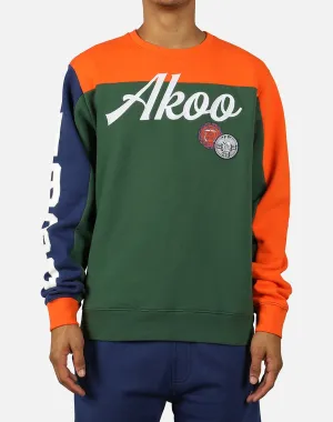 Akoo COLOR BLOCK LONG-SLEEVE TEE