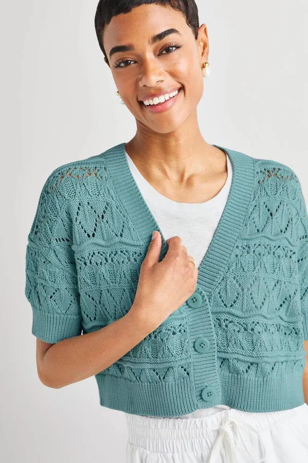 Brayden Short Sleeve Cardigan