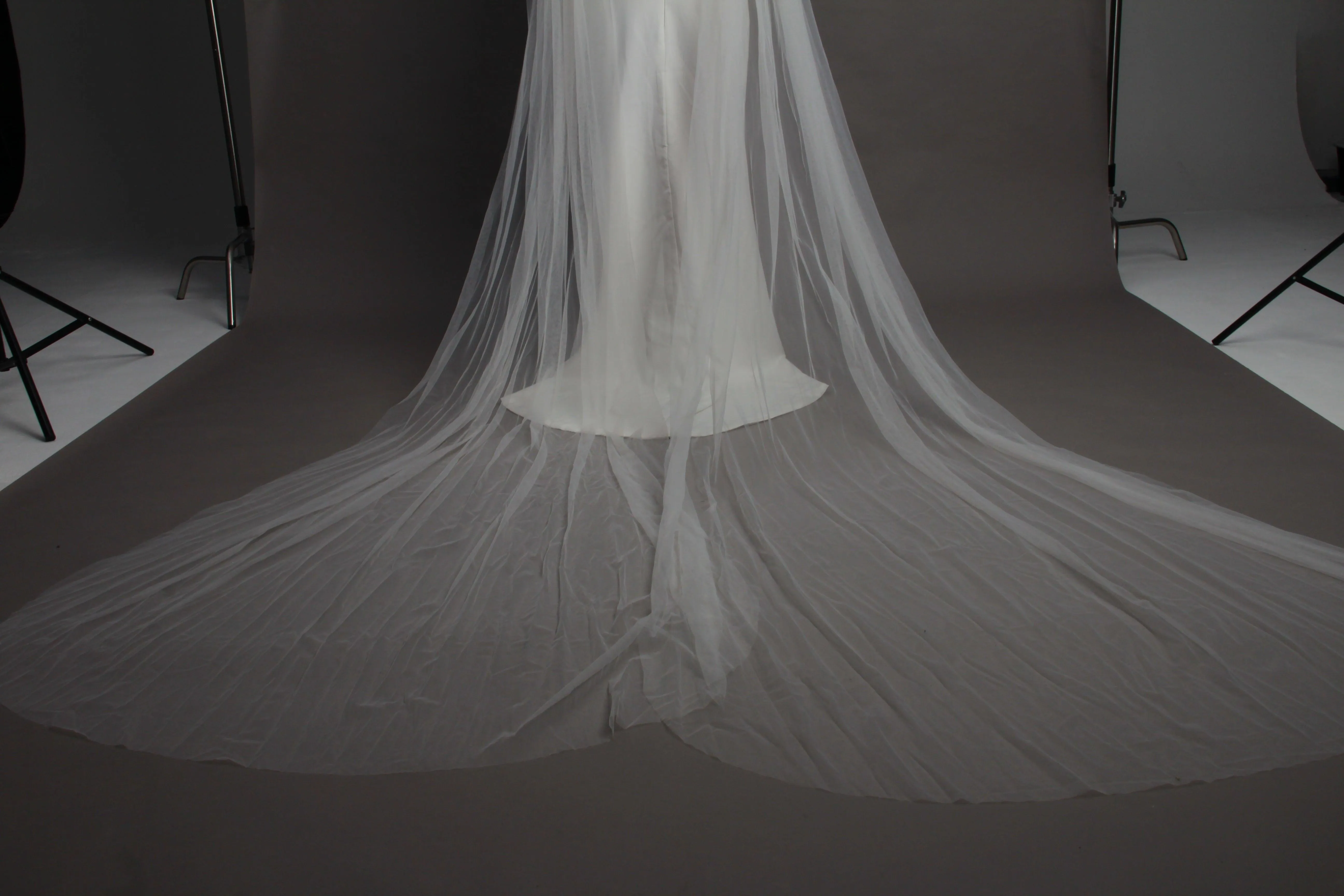 Cathedral Wedding Wings Veil