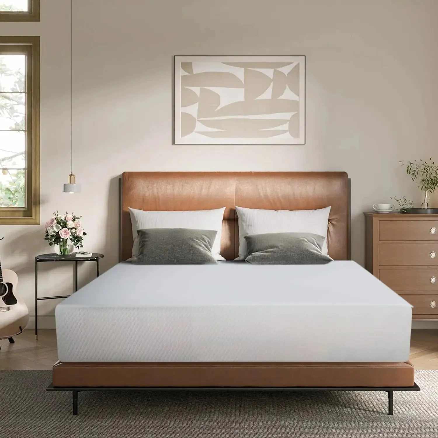 CoolComfort Gel-Infused Memory Foam Mattress - Queen Size