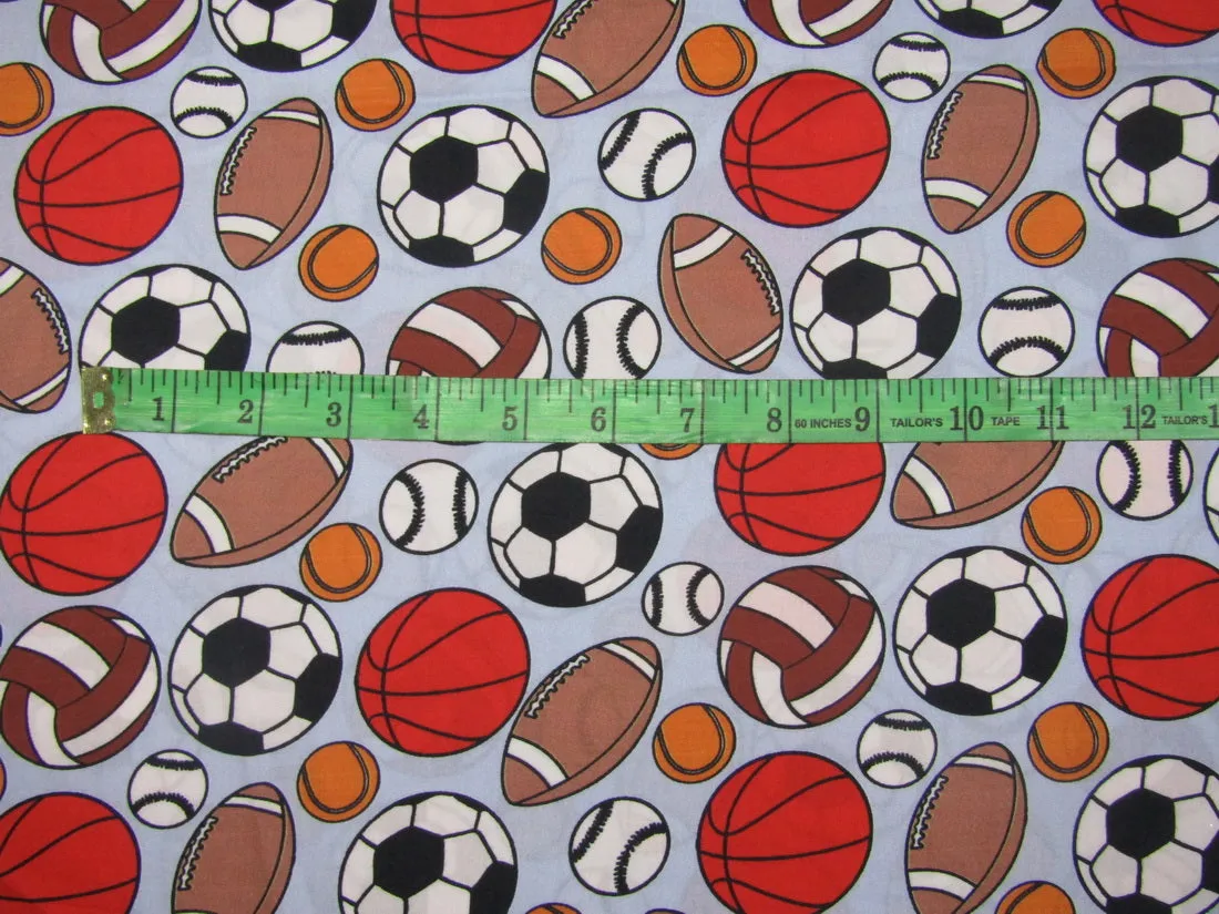 COTTON POPLIN BABY PRINT BALLS 58&quot; WIDE