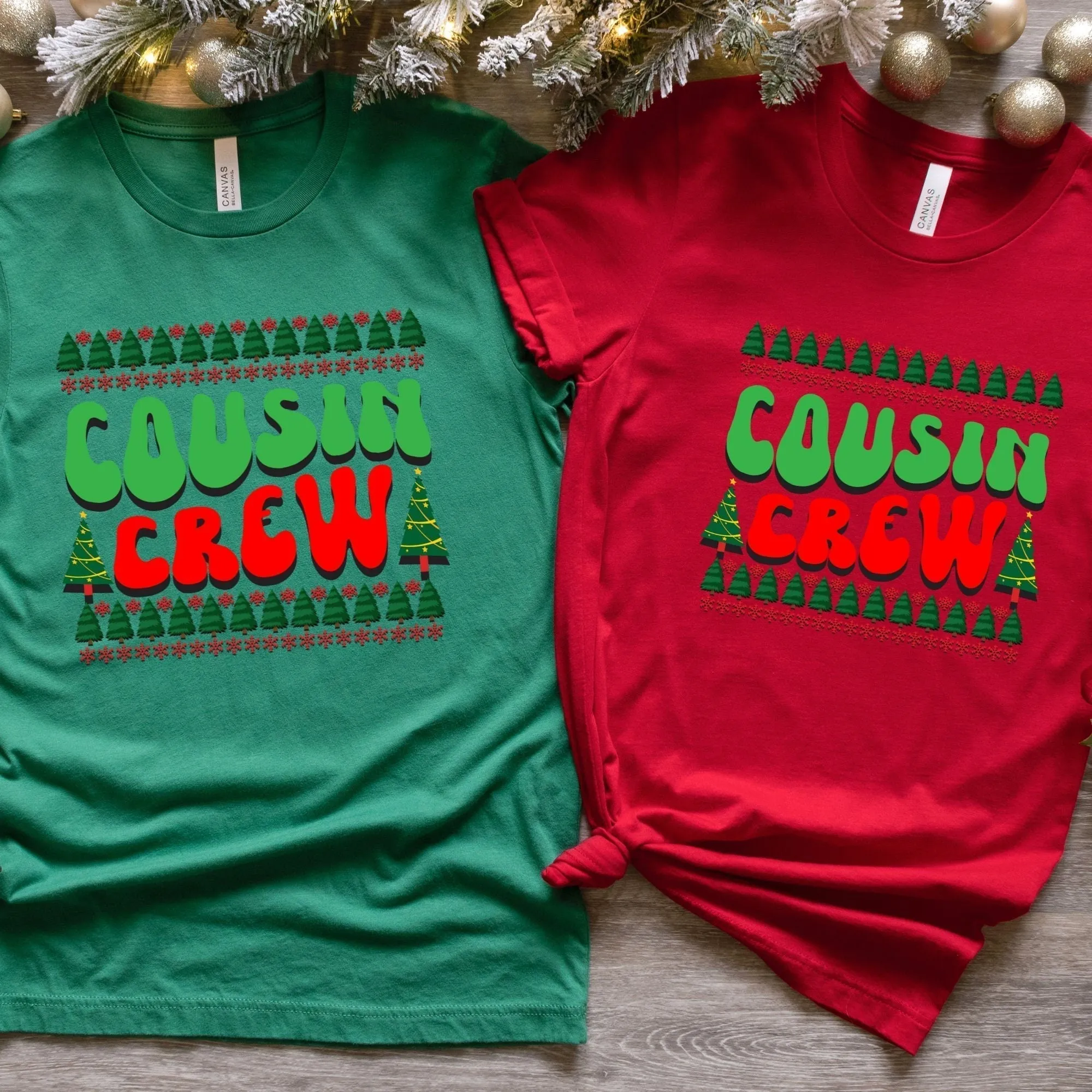 Cousin Crew Christmas Family Shirts