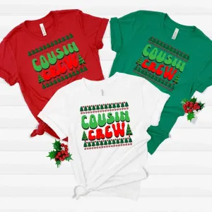 Cousin Crew Christmas Family Shirts