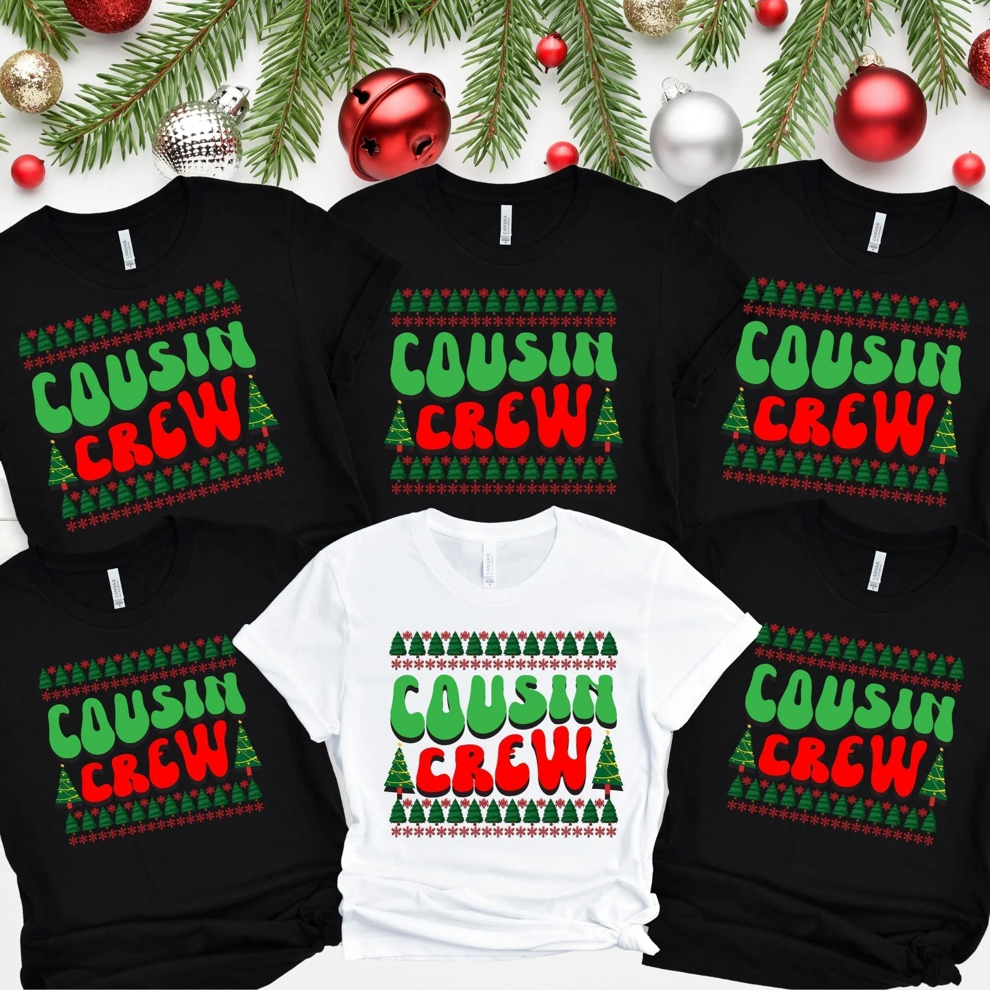 Cousin Crew Christmas Family Shirts