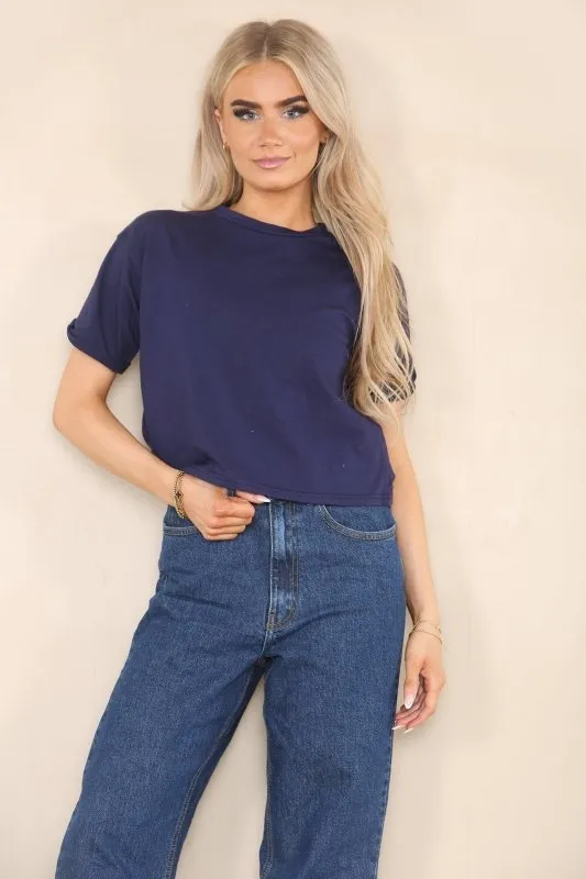 Crop Top T Shirt