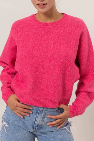 Delilah Dolman Sleeve Crew Neck