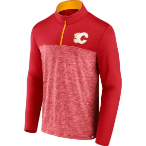 FANATICS CALGARY FLAMES ICONIC DEFENDER 1/4 ZIP