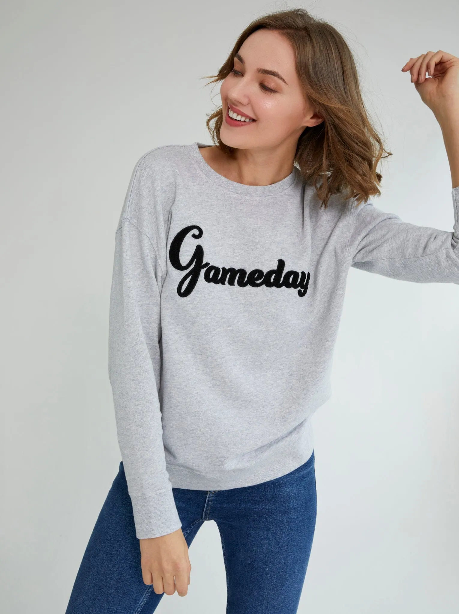 Gameday Sweatshirt | Grey