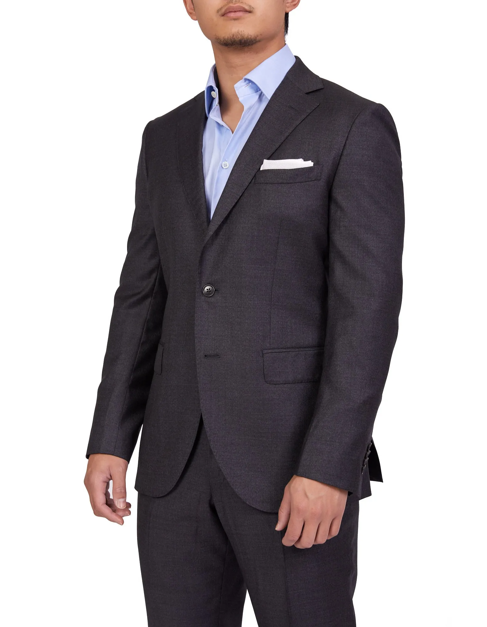 Henry Sartorial Chilton Suit Charcoal REG