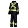 Hi Viz Safety - 2 Piece Rain Suit - Blue