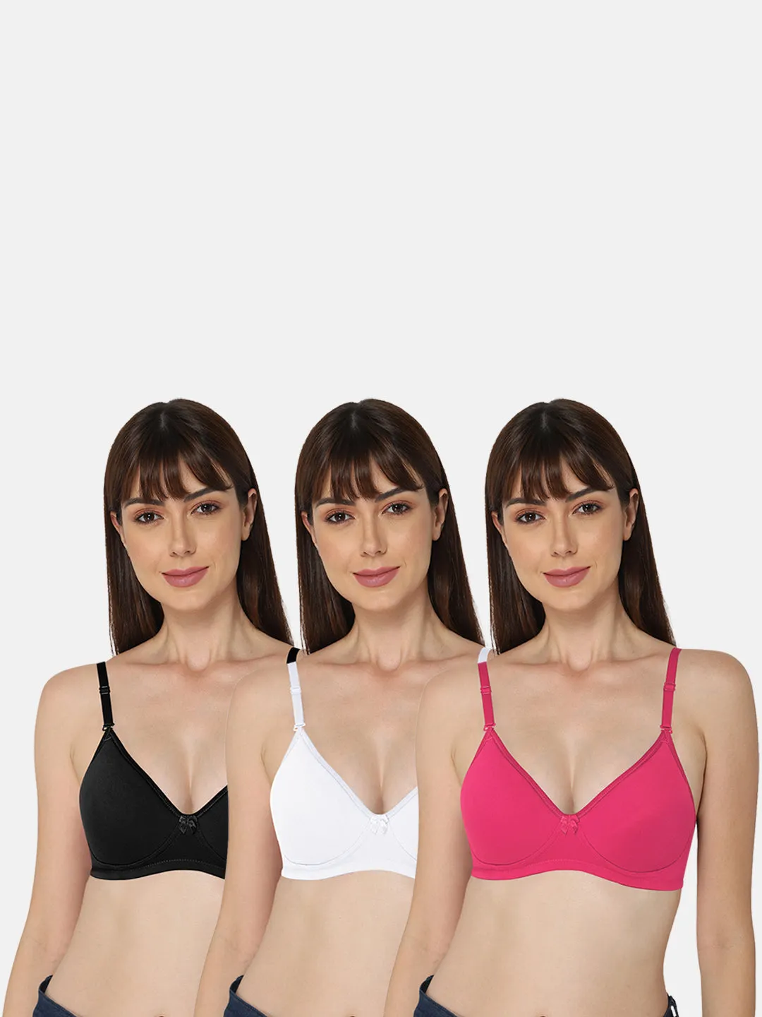 Intimacy Everyday Bra Combo Pack – EC06 C38 – Stylish, Comfortable, and Perfect for Daily Wear Needs