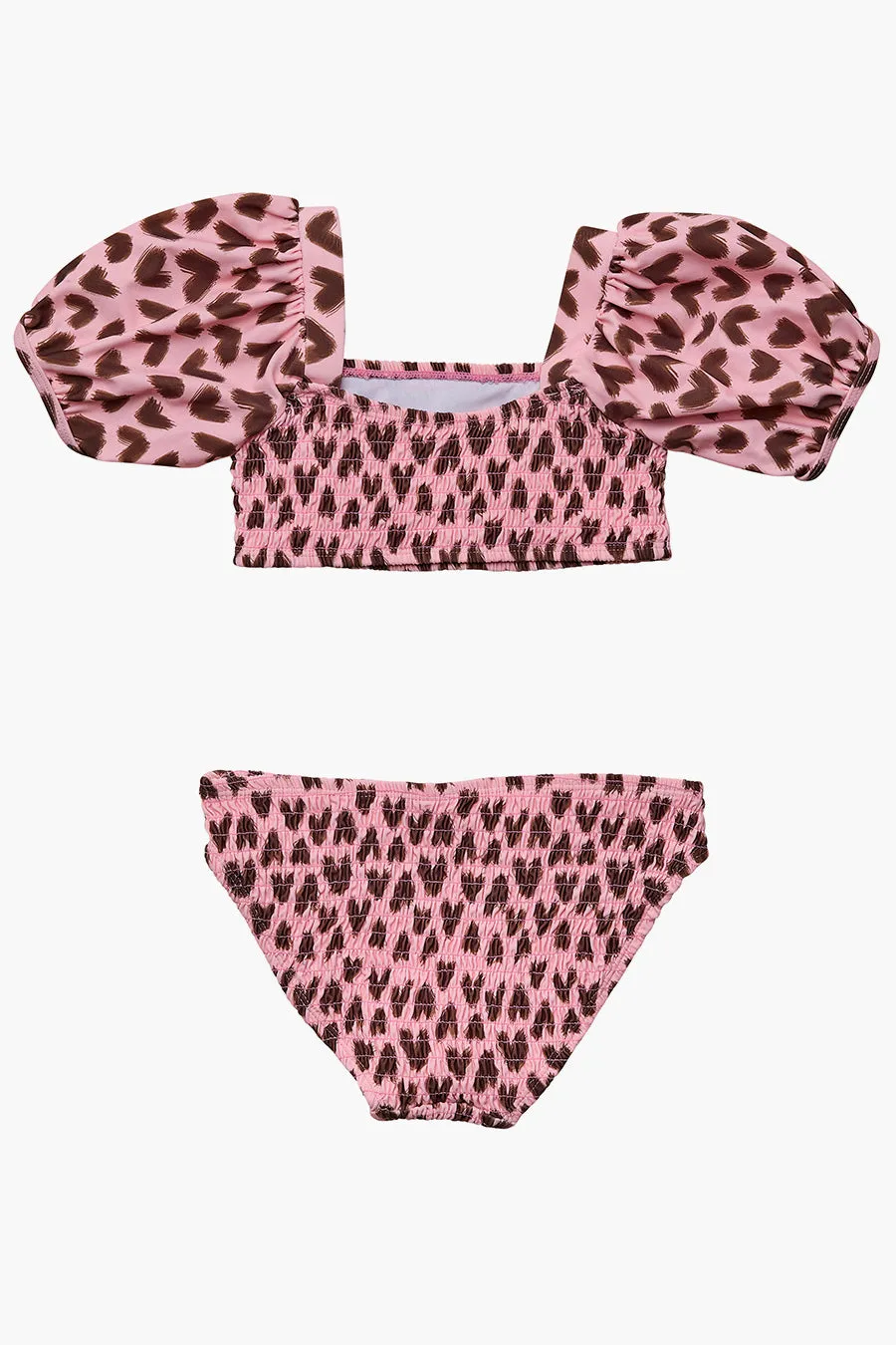 Kids Swimsuit Snapper Rock Wild Puff Sleeve