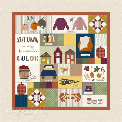 Kimberbell Falling for Autumn Fabric & Embellishment Kit