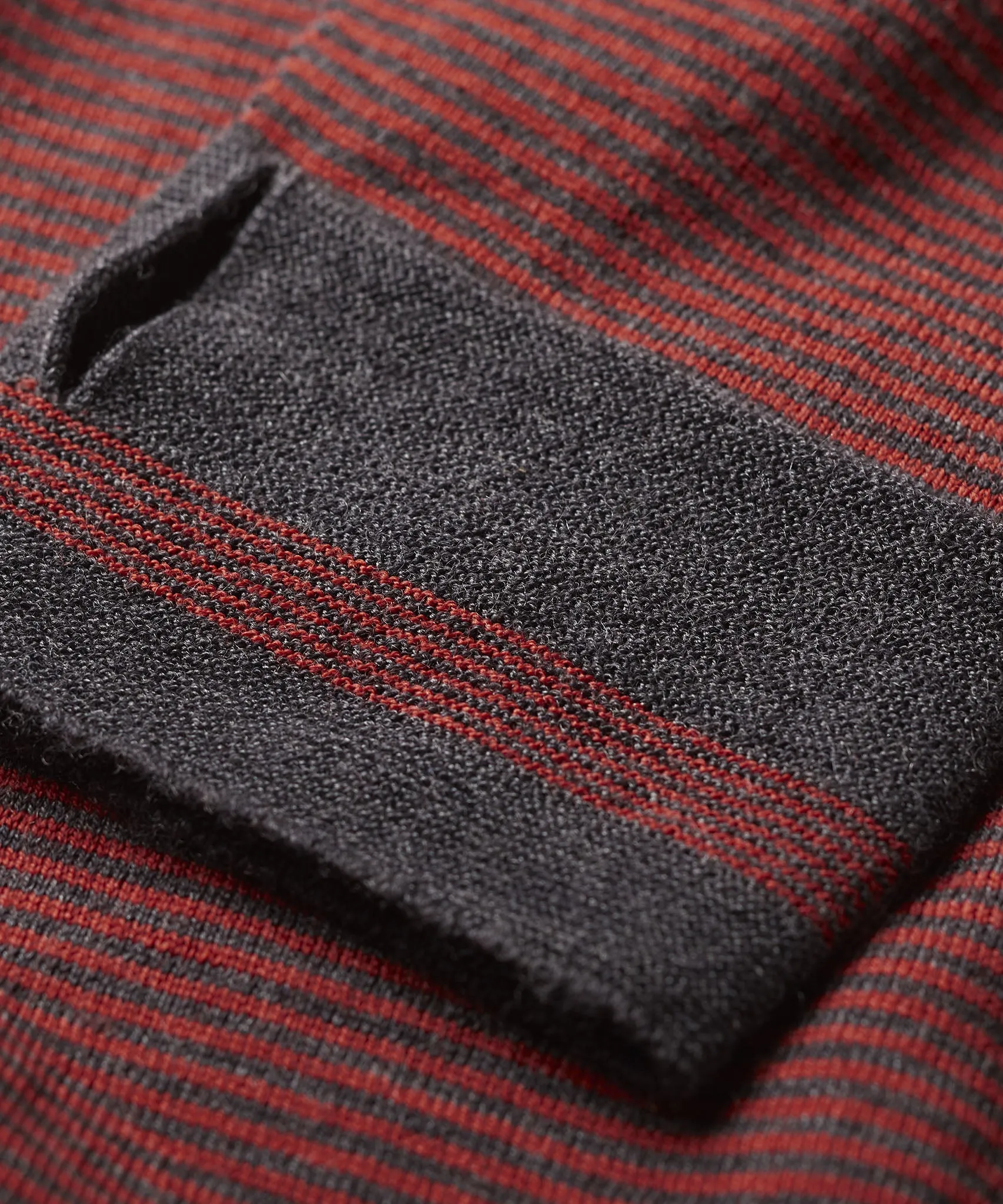 Linton Merino Stripe Base Layer - Relaxed Fit Sale