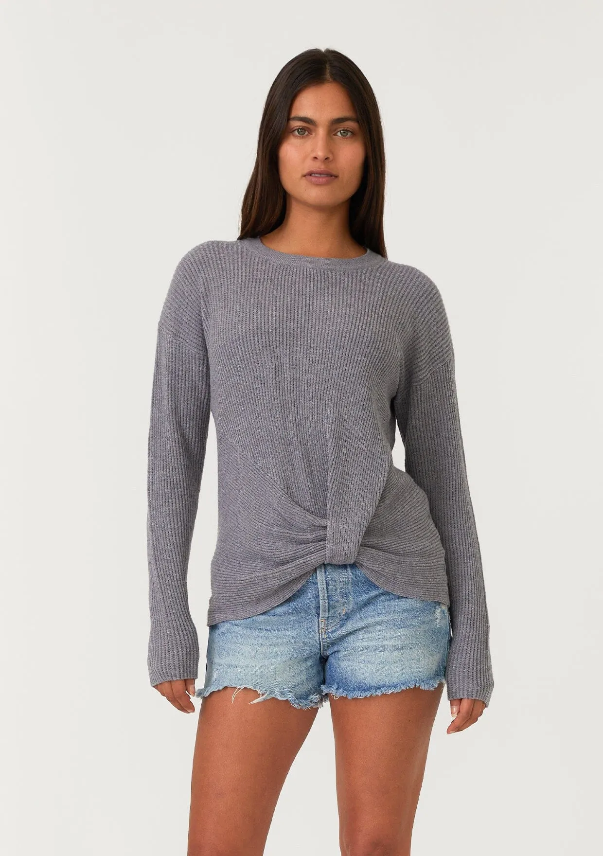 Mollie Twist Front Sweater