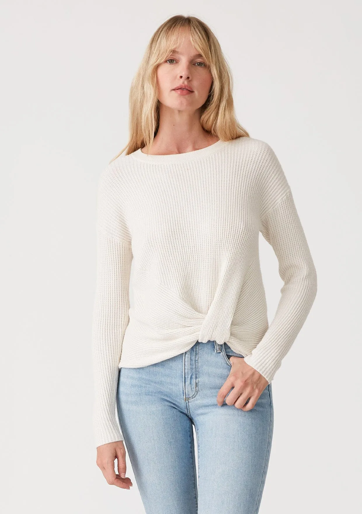 Mollie Twist Front Sweater