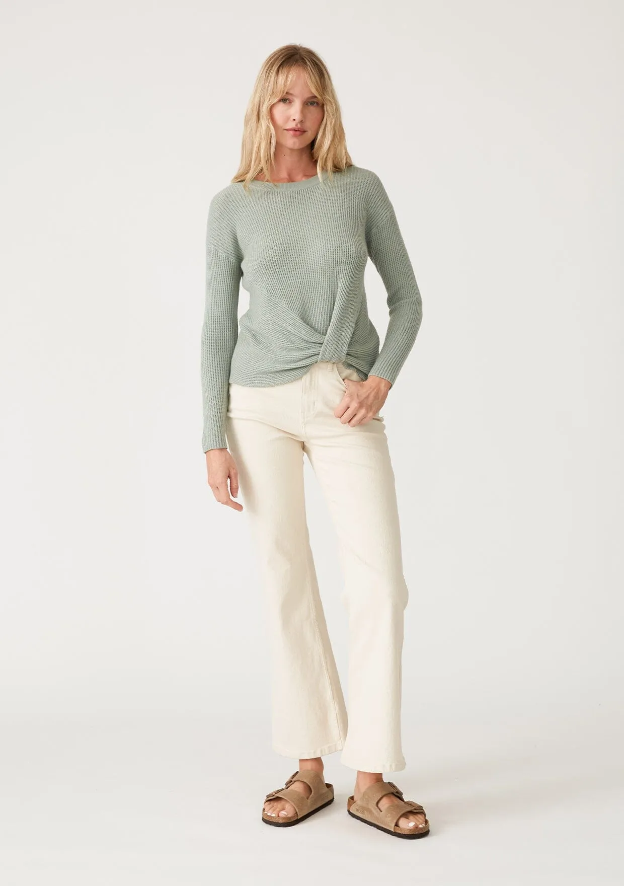 Mollie Twist Front Sweater