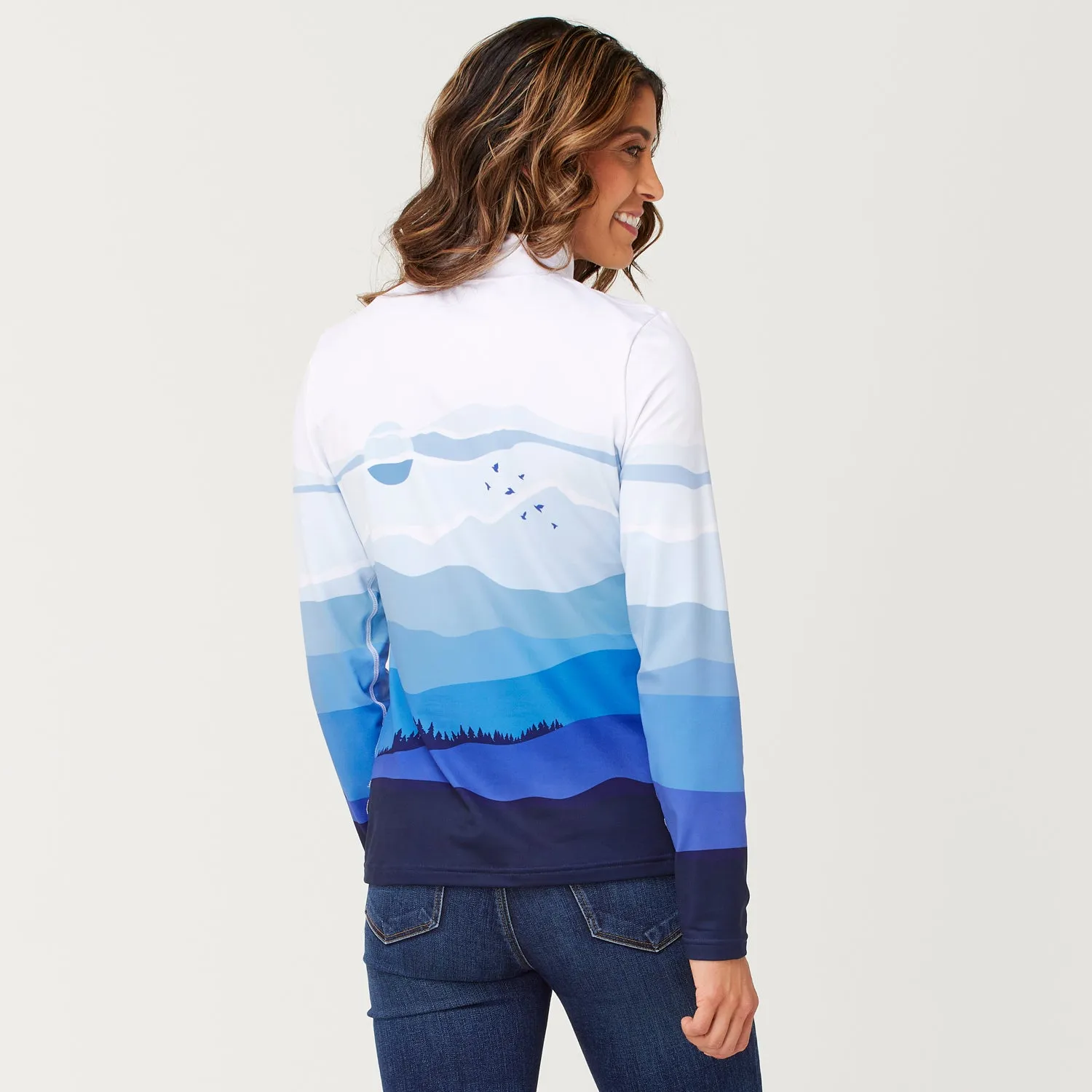 Mountain Sunrise Base Layer Top