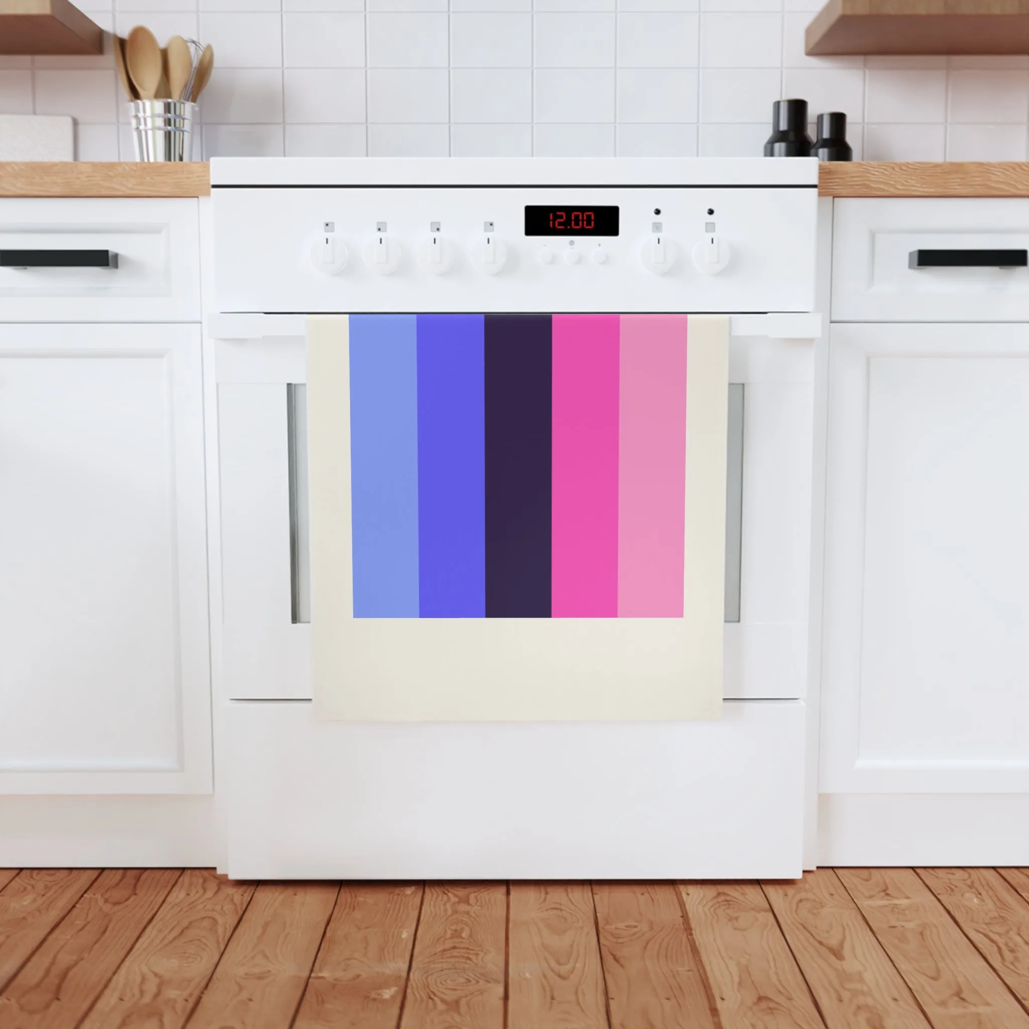 Omnisexual Pride Cotton Tea Towel - Colorful Kitchen Decor