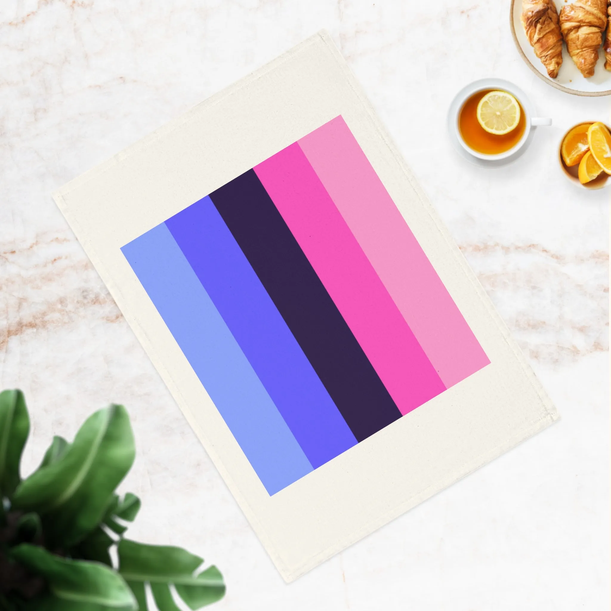 Omnisexual Pride Cotton Tea Towel - Colorful Kitchen Decor