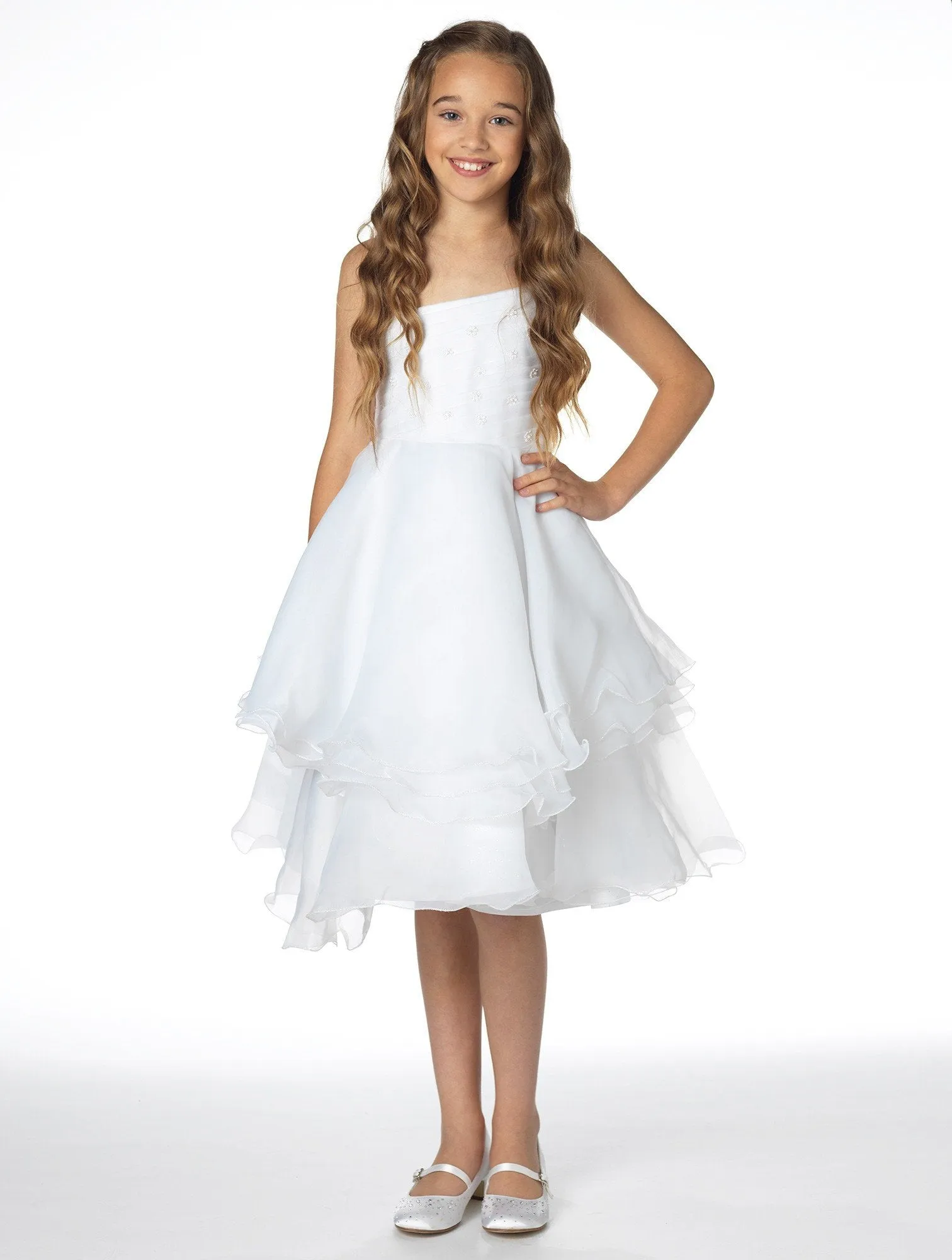 Paisley of London Girls White Dress