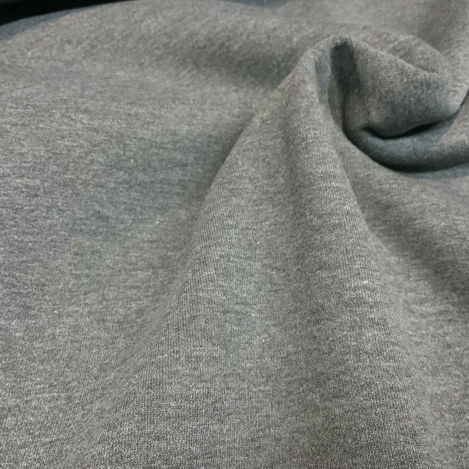 Plain Sweatshirt Fleece backed Fabric ideal for hoodies 158cm M1586