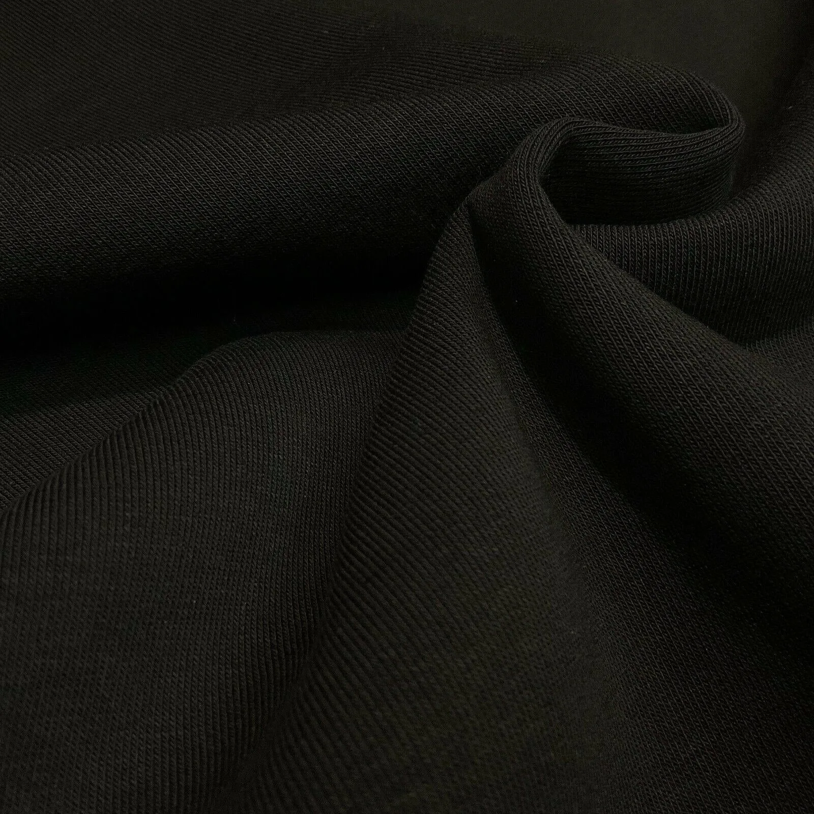 Plain Sweatshirt Fleece backed Fabric ideal for hoodies 158cm M1586