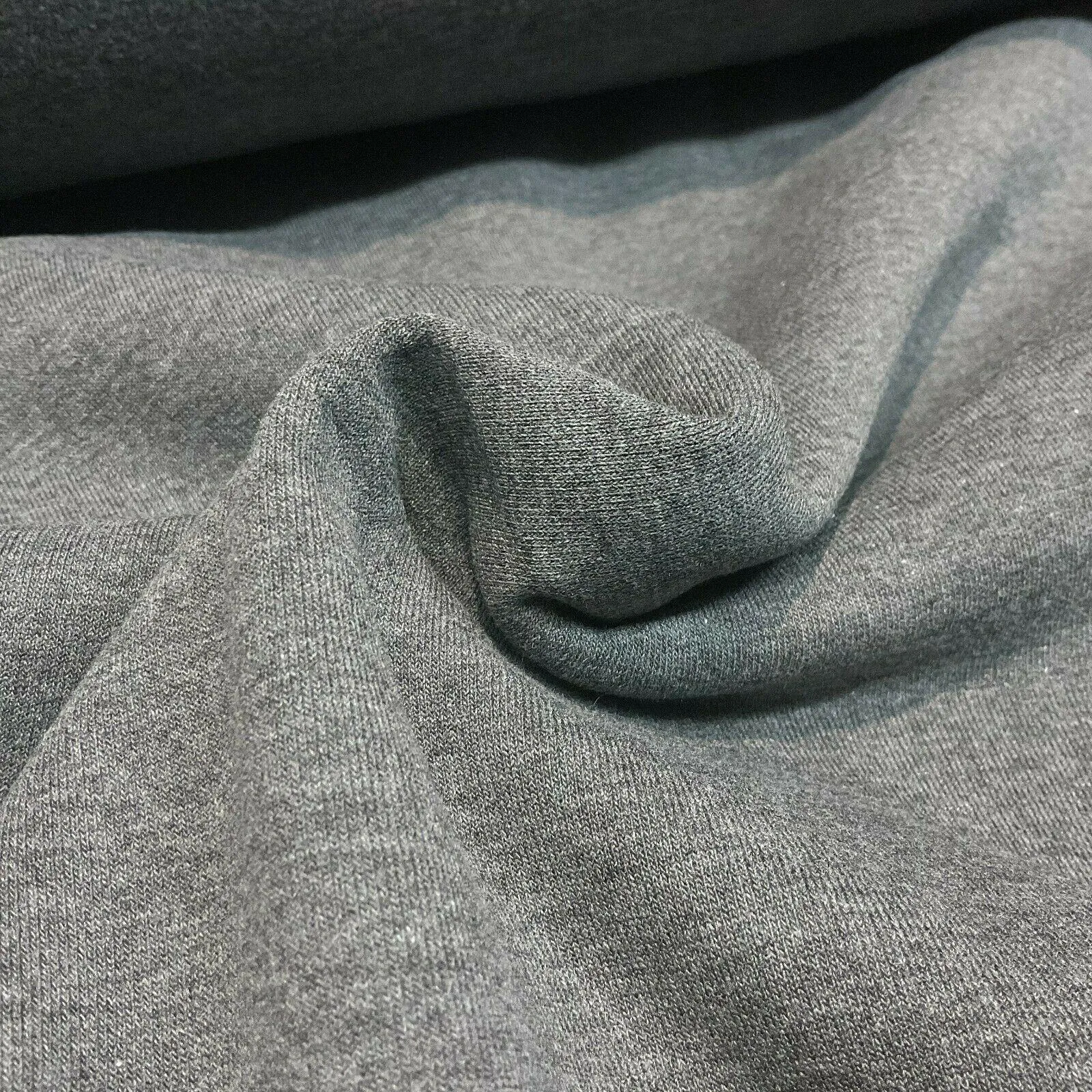 Plain Sweatshirt Fleece backed Fabric ideal for hoodies 158cm M1586