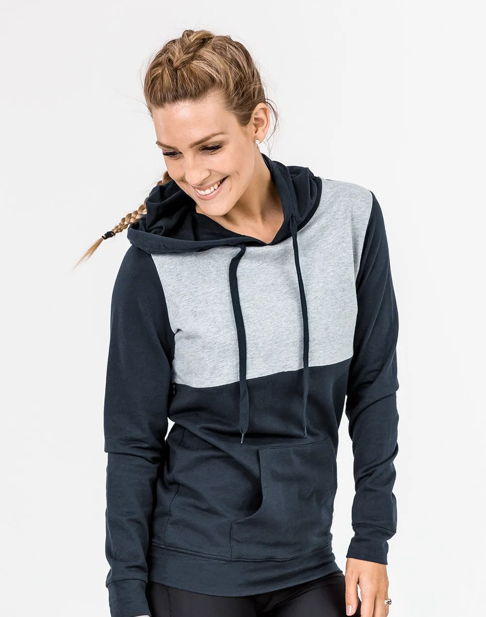 Relove ** Breastfeeding Hoodie - Casual Hoodie Two Tone