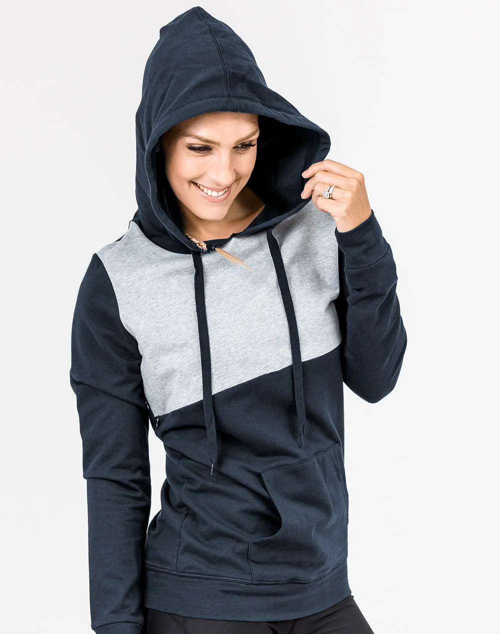 Relove ** Breastfeeding Hoodie - Casual Hoodie Two Tone