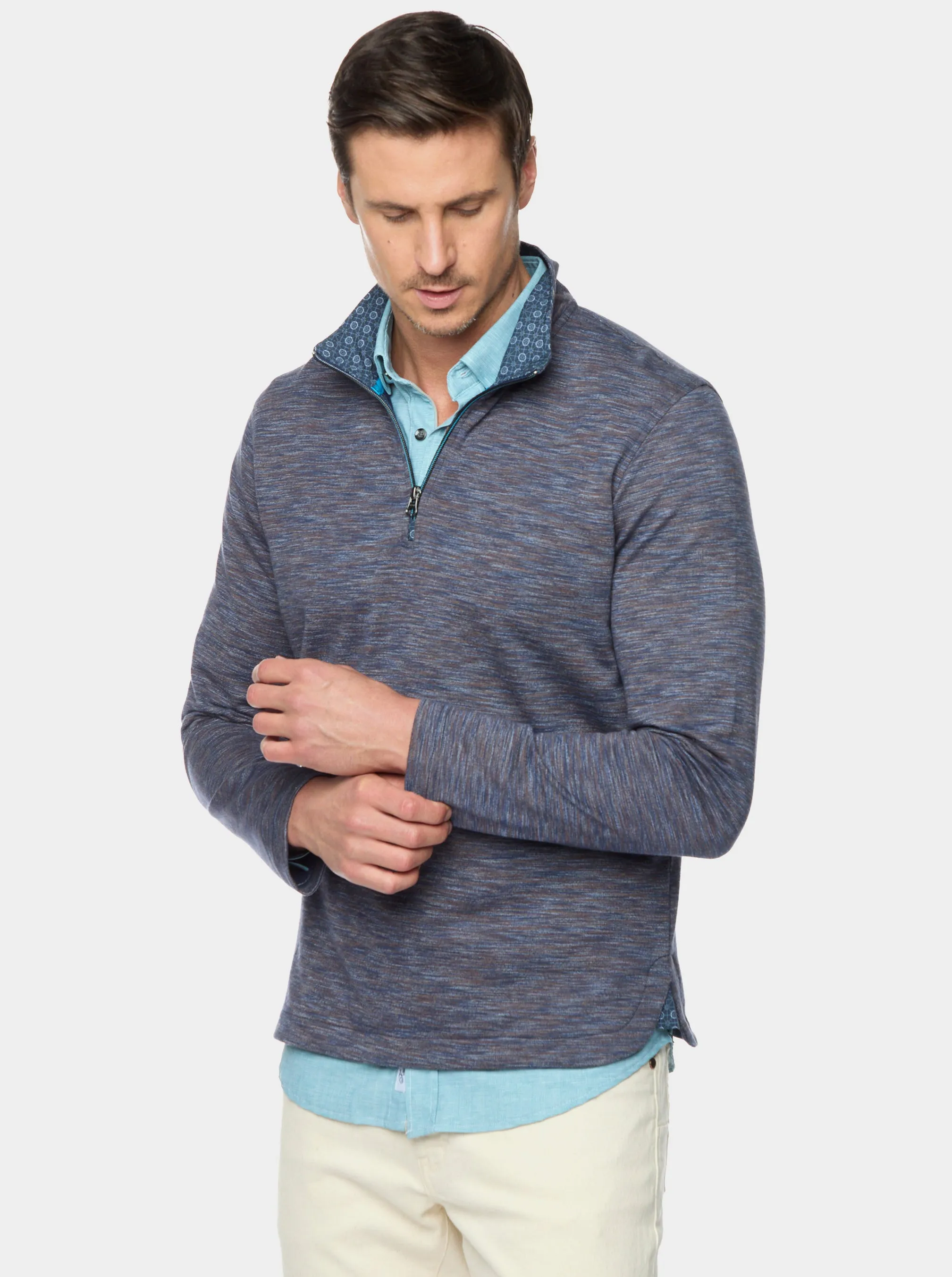 REMO LONG SLEEVE 1/4 ZIP SHIRT