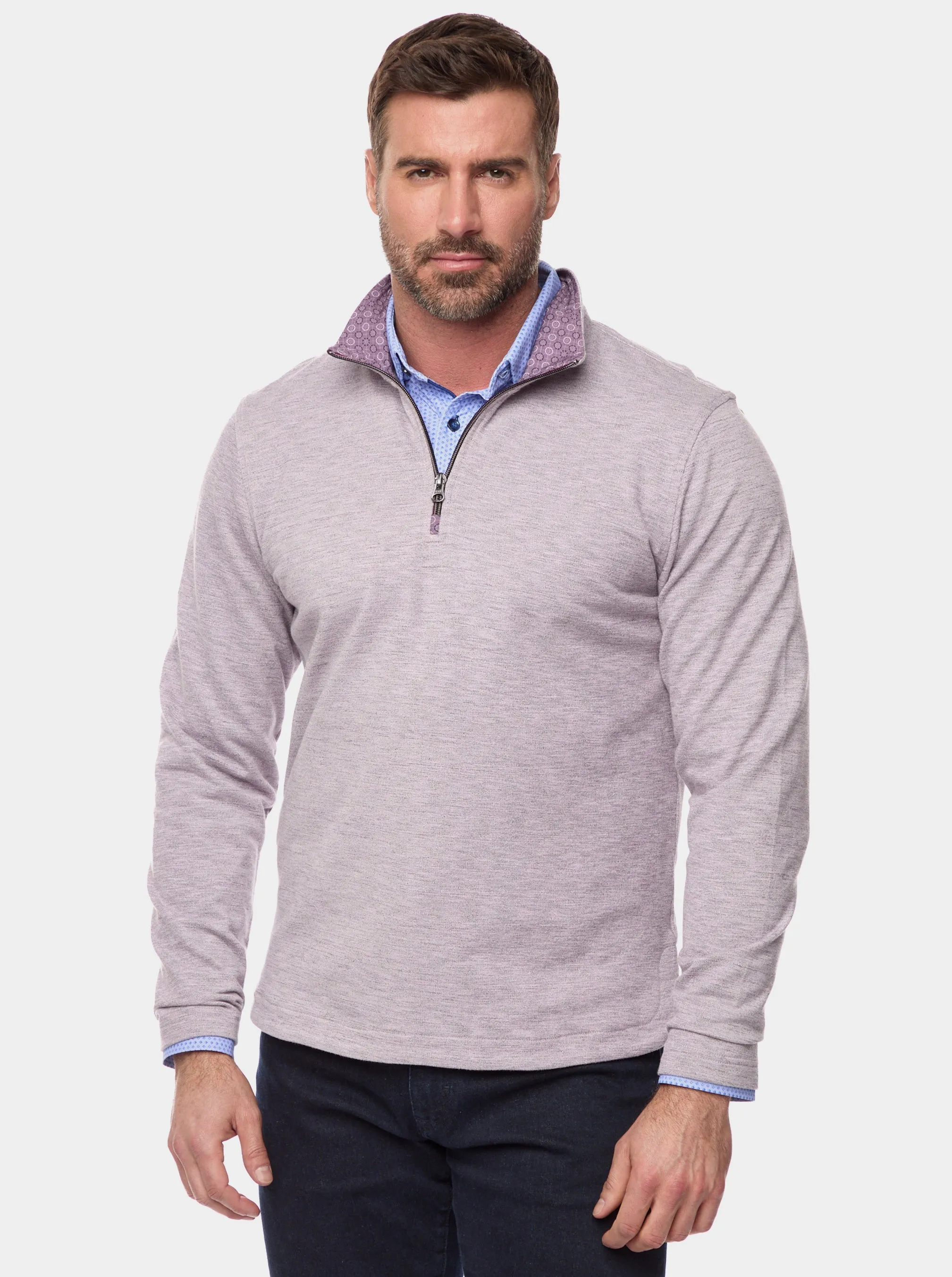 REMO LONG SLEEVE 1/4 ZIP SHIRT