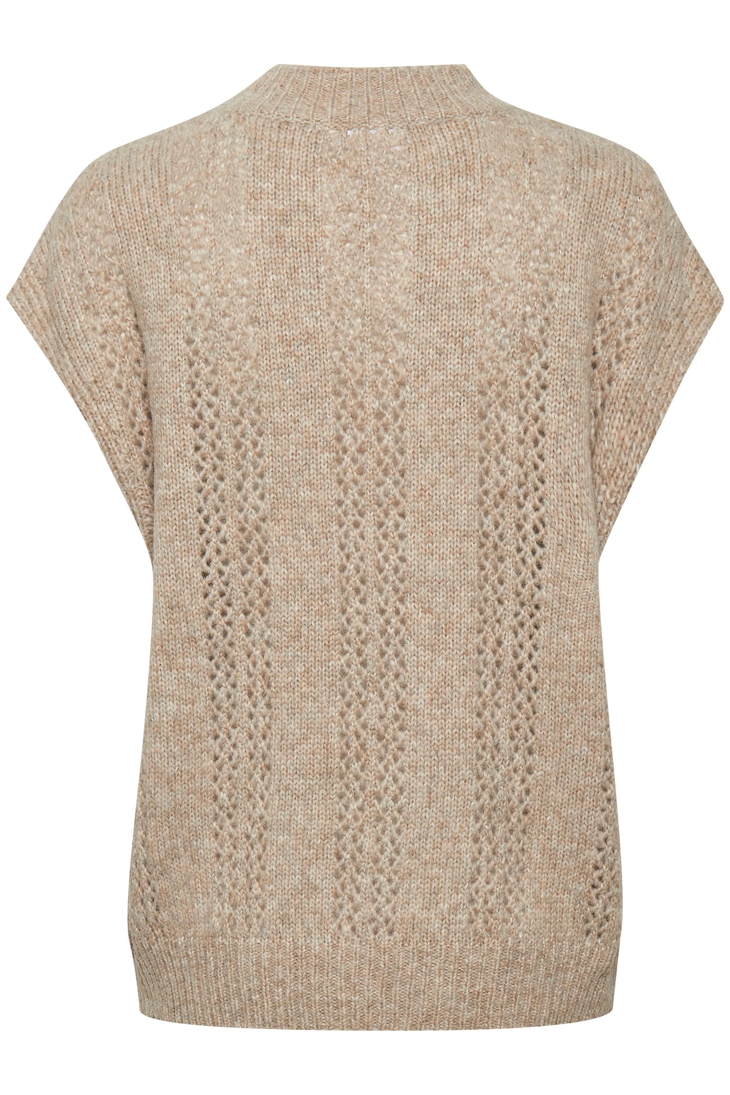 Saint Tropez Dasie Knitted Vest Top / Tank Top Neutral