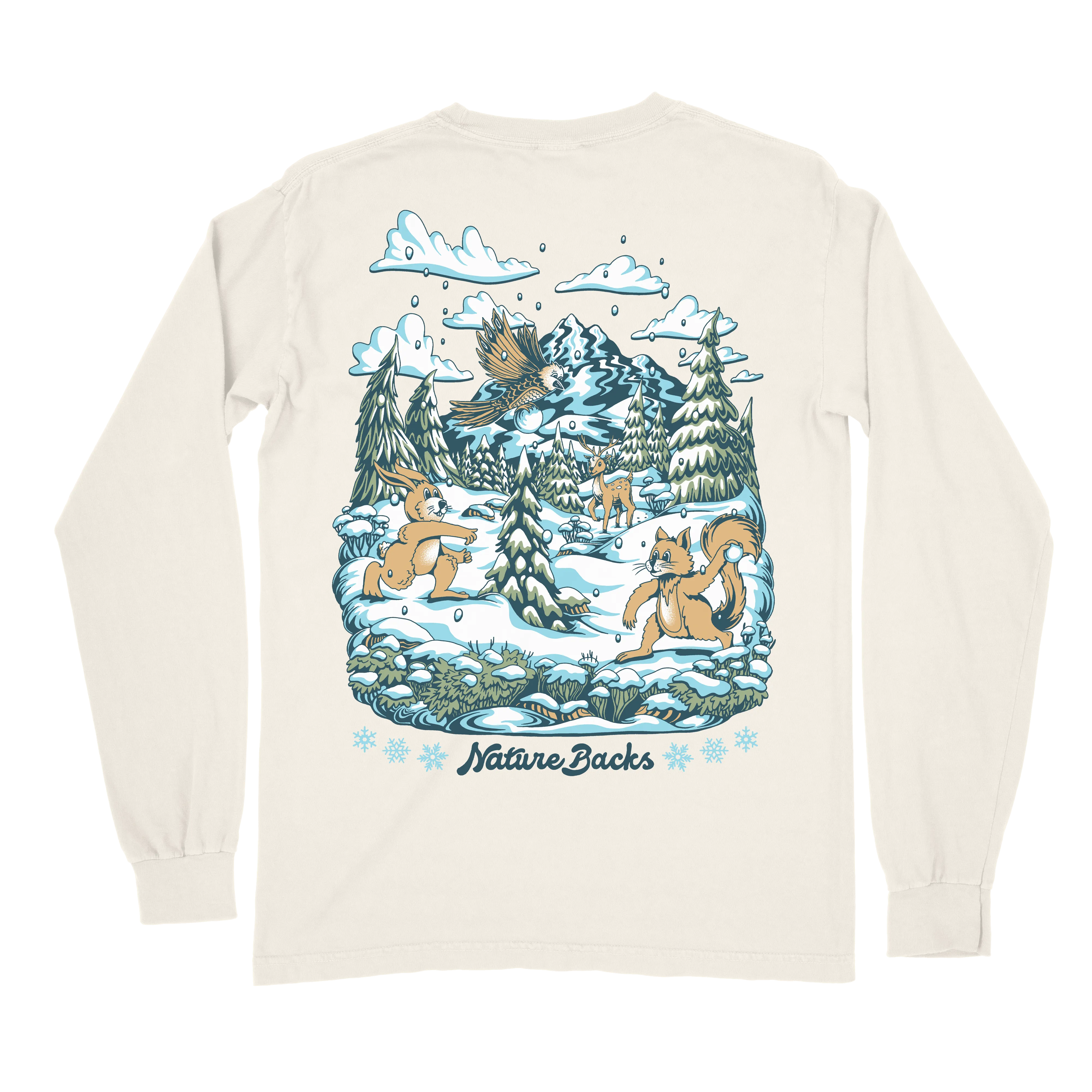 Snow Day Long Sleeve (Natural)