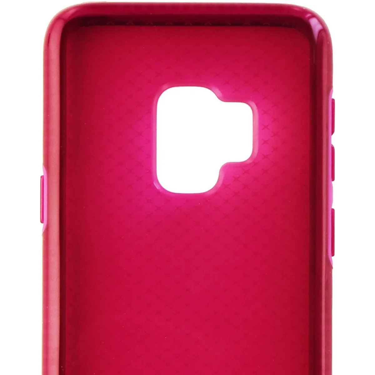 Tech21 Evo Check Series Soft Gel Case for Samsung Galaxy S9 - Pink Fuchsia