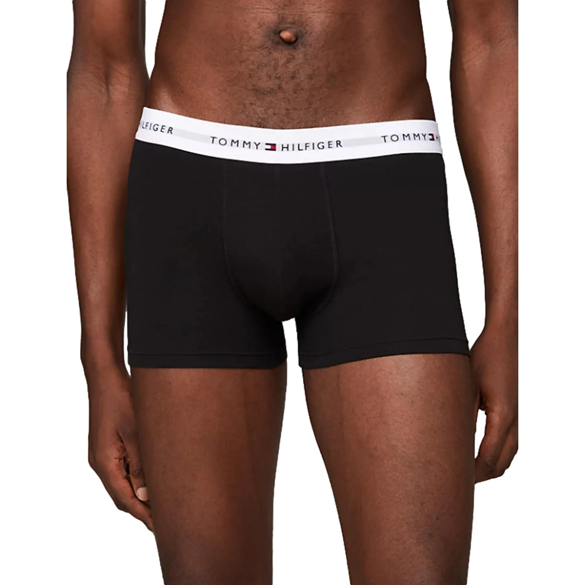 Tommy Hilfiger Signature Cotton Essential Trunk 5 Pack - Black