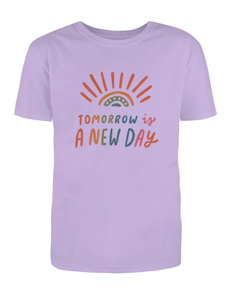 Tomorrow Is A New Day (Rainbow) - T-Shirt