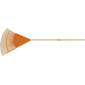 Tramontina PVC Jumbo Leaf Rake 30TH 120cm Wooden Handle