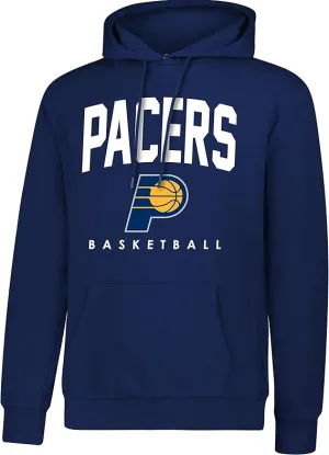 Ultra Game NBA Official Men's Super Soft Teamster Hoodie Sweatshirt, Indiana Pacers, Team Color|Indiana Pacers