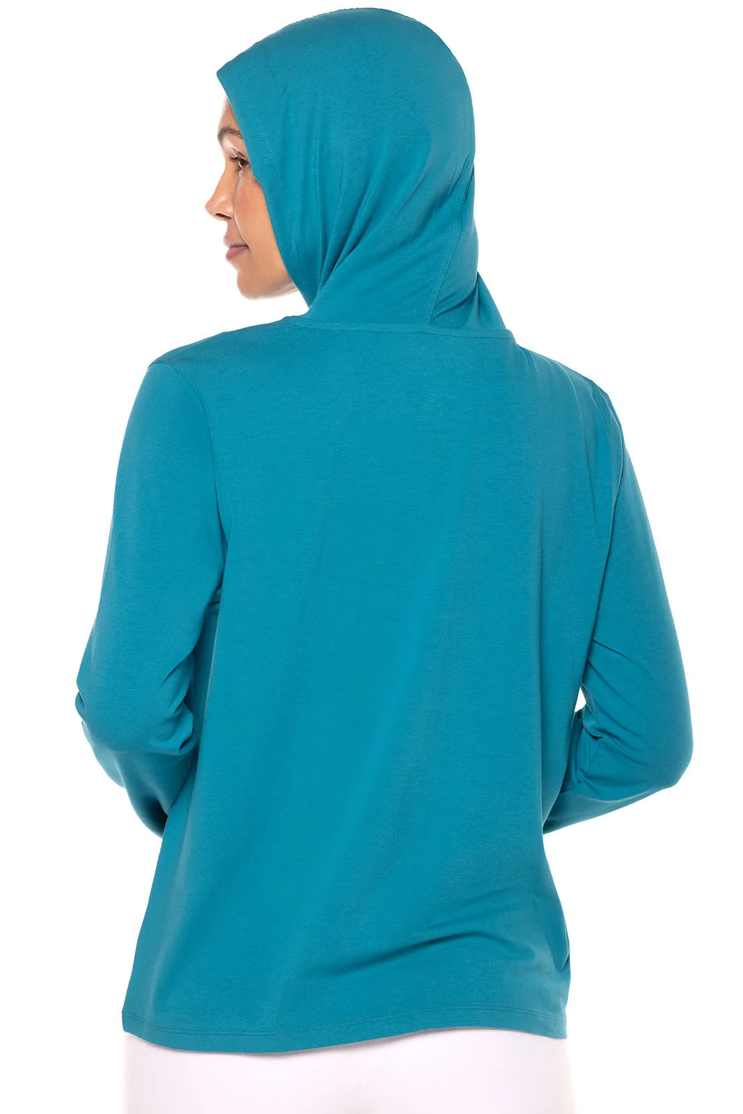 Women's Seaside Hoodie  |  Tahitian Teal